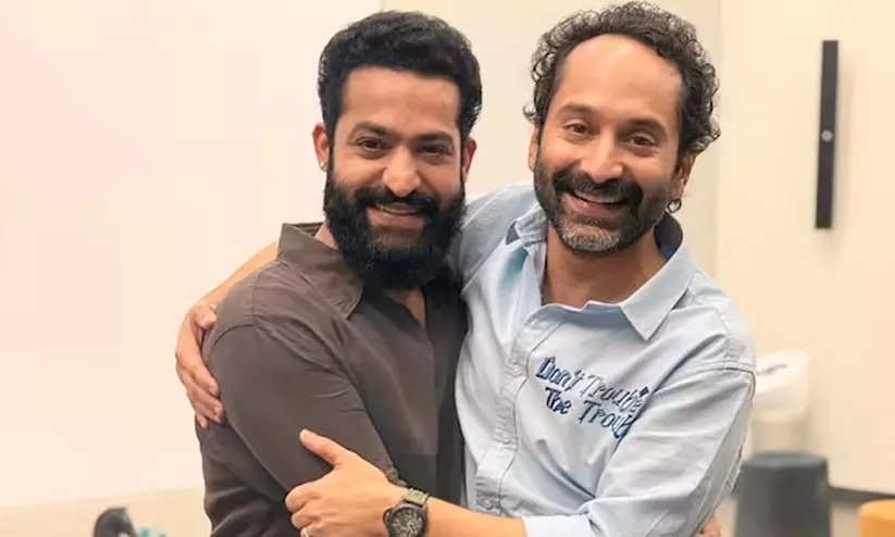 ഇഷ്ട നടന്മാരുടെ പട്ടികയിൽ ഒന്നാമൻ ഫഹദ്; ആരാധന തുടങ്ങിയത് ബാംഗ്ലൂർ ഡേയ്സ് മുതൽ: ജൂനിയർ എൻ.ടി.ആർ ഇഷ്ട നടന്മാരുടെ പട്ടികയിൽ ഒന്നാമൻ ഫഹദ്; ആരാധന തുടങ്ങിയത് ബാംഗ്ലൂർ ഡേയ്സ് മുതൽ: ജൂനിയർ എൻ.ടി.ആർ