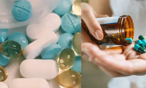 Medicine bottles and pharmaceutical supplies being inspected by drug control officials.