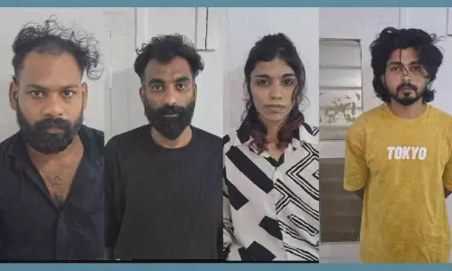 എം.ഡി.എം.എയുമായി യുവതിയടക്കം നാല് പേർ പിടിയിൽ