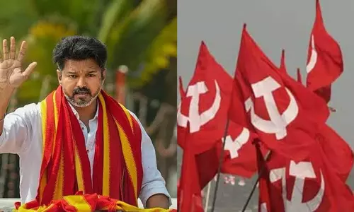 തമിഴ്നാട്ടിൽ ടി.വി.കെയും സി.പി.എമ്മും തമ്മിൽ ഭിന്നത രൂക്ഷം; ഉപതെരഞ്ഞെടുപ്പിൽ വിജയ്ക്കെതിരെ കടുത്ത വിമർശനവുമായി ഇടതുപക്ഷം തമിഴ്നാട്ടിൽ ടി.വി.കെയും സി.പി.എമ്മും തമ്മിൽ ഭിന്നത രൂക്ഷം; ഉപതെരഞ്ഞെടുപ്പിൽ വിജയ്ക്കെതിരെ കടുത്ത വിമർശനവുമായി ഇടതുപക്ഷം