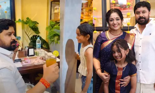 ദേ പുട്ടിൽ കുട്ടി ഷെഫായി ദിലീപിന്‍റെയും കാവ്യയുടെയും മകൾ മാമാട്ടി; വൈറലായി വിഡിയോ