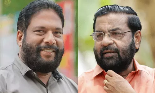 പൊലീസിനെതിരെ വധഭീഷണി; വി ജോയിക്കും കടകംപള്ളി സുരേന്ദ്രനുമെതിരെ ജാമ്യമില്ലാ വകുപ്പ് പ്രകാരം കേസ്