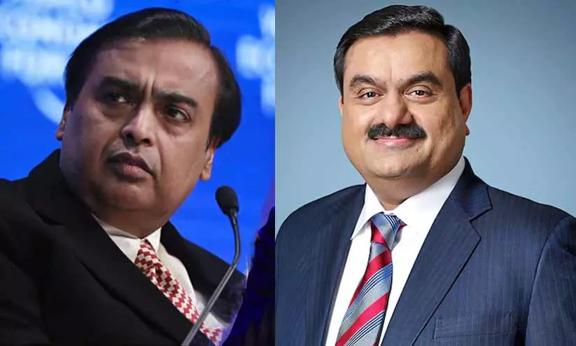 Gautam Adani and Mukesh Ambani topping Forbes Indias Richest list 2026 Gautam Adani and Mukesh Ambani topping Forbes Indias Richest list 2026