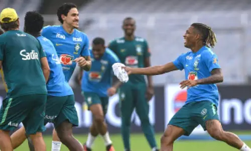 Salt Lake Stadium Kolkata preparing for historic India vs Brazil international football match Salt Lake Stadium Kolkata preparing for historic India vs Brazil international football match