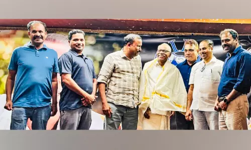 എം.എൻ. കാരശ്ശേരിക്ക് മാസ് റിയാദ് സ്വീകരണം നൽകി