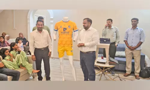 യാംബുവിൽ അറാട്കോ എഫ്.സി ജഴ്‌സി പ്രകാശനം ചെയ്തു