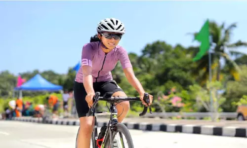 ദേശീയ മൗണ്ടെയ്ൻ സൈക്ലിങ്ങിൽ ഇരട്ട സ്വർണവുമായി മൈസ ബക്കർ
