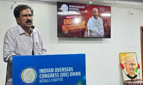 സലാലയിൽ ഐ.ഒ.സി ഗാന്ധിജയന്തി ദിനാചരണം നടത്തി