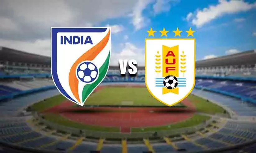 Salt Lake Stadium in Kolkata gearing up for the India versus Uruguay international football friendly Salt Lake Stadium in Kolkata gearing up for the India versus Uruguay international football friendly