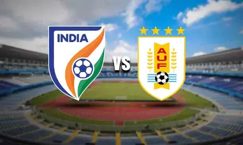 Salt Lake Stadium in Kolkata gearing up for the India versus Uruguay international football friendly