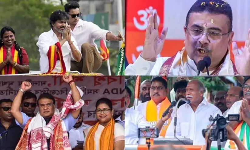 നാലു സംസ്ഥാനങ്ങളിൽ ഇന്ന് ആദ്യ ക്ലാസ് ടെസ്റ്റ്; ആറ് മണ്ഡലങ്ങളിൽ ഉപതെരഞ്ഞെടുപ്പ് പുരോഗമിക്കുന്നു നാലു സംസ്ഥാനങ്ങളിൽ ഇന്ന് ആദ്യ ക്ലാസ് ടെസ്റ്റ്; ആറ് മണ്ഡലങ്ങളിൽ ഉപതെരഞ്ഞെടുപ്പ് പുരോഗമിക്കുന്നു