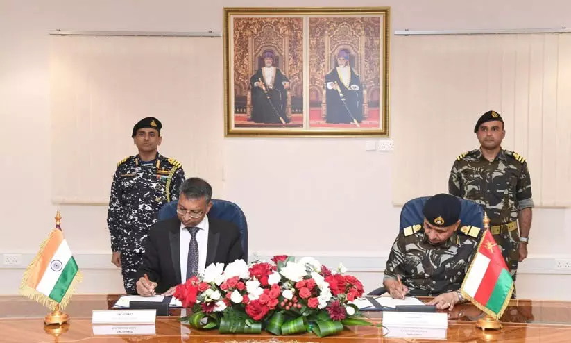 സഹകരണം ശക്തിപ്പെടുത്തും ; ഇന്ത്യ-ഒമാൻ സമുദ്രസുരക്ഷാ ധാരണ പുതുക്കി സഹകരണം ശക്തിപ്പെടുത്തും ; ഇന്ത്യ-ഒമാൻ സമുദ്രസുരക്ഷാ ധാരണ പുതുക്കി