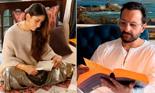 reading books