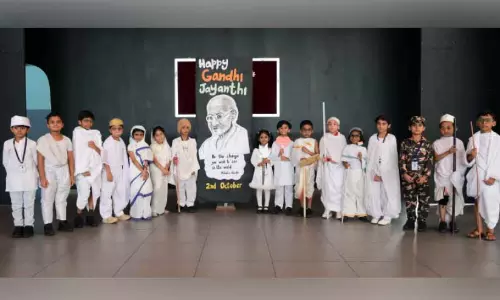 എം.ഇ.എസ്. ഇന്ത്യൻ സ്കൂളിൽ ഗാന്ധിജയന്തി ആഘോഷം
