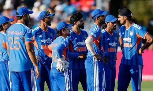 Indian cricket team players practicing ahead of the T20 match against West Indies at Ekana Stadium, Lucknow Indian cricket team players practicing ahead of the T20 match against West Indies at Ekana Stadium, Lucknow