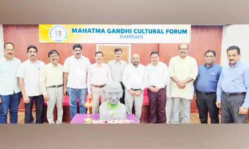 ഗാന്ധിജയന്തി ആഘോഷിച്ച് മഹാത്മാഗാന്ധി കൾച്ചറൽ ഫോറം