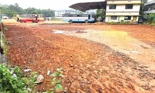 കെ.എസ്.ആർ.ടി.സി യാർഡിലെ മെറ്റൽ കാണാതായി