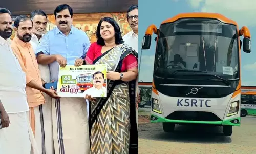 എംഎൽഎ ഫണ്ടിലൂടെ ആദ്യമായി കെഎസ്ആർടിസിക്ക് പുത്തൻ ബസ്; മാതൃകയായി അഡ്വ.കെ. പ്രവീൺ കുമാർ എംഎൽഎ