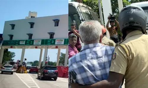 പ്രതിഷേധം കനത്തു; നാട്ടികയിൽ ടോൾ പിരിവ് താൽക്കാലികമായി നിർത്തിവെക്കാൻ നിർദേശം