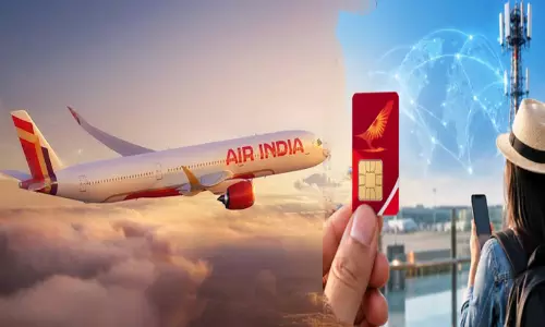 അന്താരാഷ്ട്ര യാത്രക്കാർക്ക് സൗജന്യ സിമ്മുമായി എയർ ഇന്ത്യ