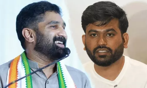 സി.ജെ.പി നേതാവ് അഭിജീത് ദിപ്കെക്കെതിരെ വി.ടി. ബൽറാം: ‘ഓവറാക്കി ചളമാക്കരുത് എന്ന് ഈയാംപാറ്റകളോട് പറയേണ്ടി വരുന്നത് ഇതൊക്കെ കാണുമ്പോഴാണ്’