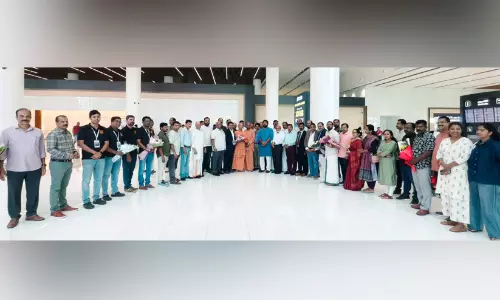 ശ്രീനാരായണ കൾച്ചറൽ സൊസൈറ്റി ട്രിബ്യൂട്ട് ടു ബഹ്‌റൈൻ: വിശിഷ്ടാതിഥികൾക്ക് ബഹ്‌റൈനിൽ ഊഷ്മള സ്വീകരണം