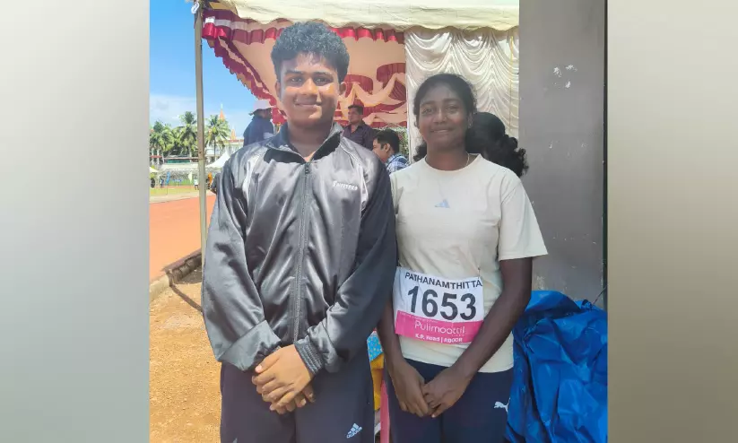 ഡിസ്കസ് ത്രോയിൽ സ്വർണം നേടി സഹോദരങ്ങൾ ഡിസ്കസ് ത്രോയിൽ സ്വർണം നേടി സഹോദരങ്ങൾ
