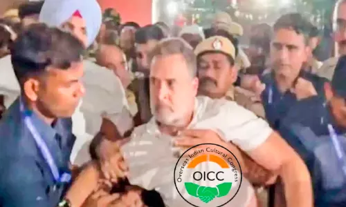 രാ​ഹു​ൽ ഗാ​ന്ധി​യ​ട​ക്ക​മു​ള്ള പ്ര​തി​പ​ക്ഷ നേ​താ​ക്ക​ളെ ക​സ്റ്റ​ഡി​യി​ലെ​ടു​ത്ത സം​ഭ​വ​ത്തി​ൽ റി​യാ​ദ് ഒ.​ഐ.​സി.​സി പ്ര​തി​ഷേ​ധി​ച്ചു