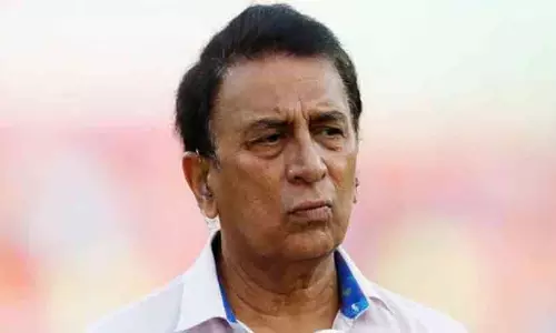 Sunil Gavaskar analyzing bowling decisions and captaincy tactics during the post-match show following India Sunil Gavaskar analyzing bowling decisions and captaincy tactics during the post-match show following India