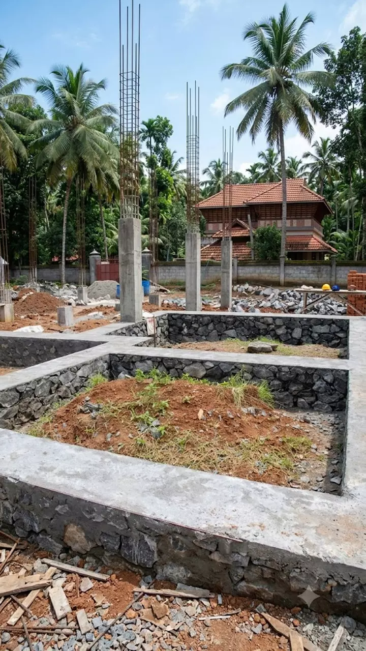 വീടിന്റെ അടിത്തറ: അറിയേണ്ട കാര്യങ്ങൾ വീടിന്റെ അടിത്തറ: അറിയേണ്ട കാര്യങ്ങൾ