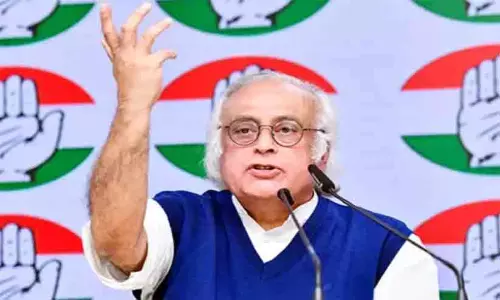 Congress General Secretary Jairam Ramesh addressing media regarding the Parliamentary panel report on NTA reforms.