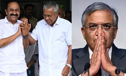V.D. Satheesan, Pinarayi Vijayan, Gyanesh Kumar