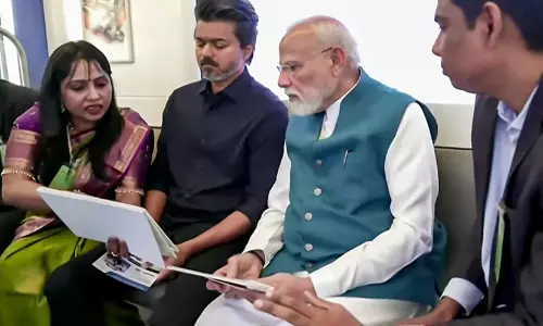 വിജയ്‌ക്കൊപ്പം യാത്ര ചെയ്ത് മോദി; ചെന്നൈ മെട്രോ രണ്ടാംഘട്ടം ഉദ്ഘാടനം നിർവഹിച്ചു