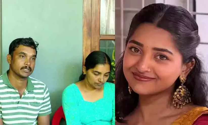 Emotional scene as Devikas family members address the press demanding justice for the Nedumbassery car crash victim Emotional scene as Devikas family members address the press demanding justice for the Nedumbassery car crash victim