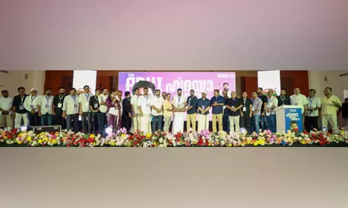 കെ.എം. അഭിജിത്ത് എം.എല്‍.എക്ക് ഊഷ്മള സ്വീകരണം