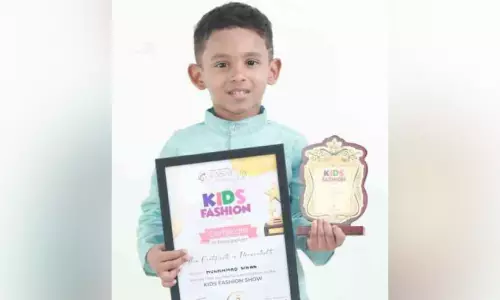 ഫാഷൻ ഷോയിൽ അഞ്ച് വയസ്സുകാരന്‍റെ മെയ്യഴക്