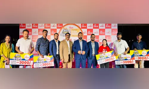 ഗ്രാൻഡ് മാൾ ‘കീ ടു ഹാപ്പിനെസ്’ പ്രമോഷൻ: വിജയികൾക്ക് സമ്മാനങ്ങൾ വിതരണം ചെയ്തു