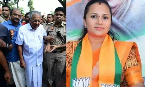 പിണറായിക്ക് നടക്കാൻ വയ്യ, എന്നിട്ടാണ് ഡൽഹിയിൽ പ്രതിഷേധിക്കുന്നത് -പരിഹസിച്ച് ബി.ജെ.പി നേതാവ് അശ്വിനി