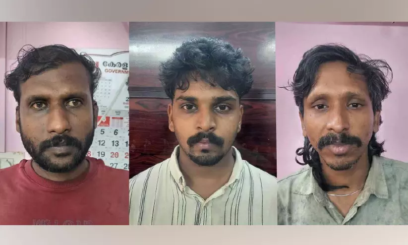 സദാചാര പൊലീസ് ആക്രമണം: മൂന്നുപേർ പിടിയിൽ സദാചാര പൊലീസ് ആക്രമണം: മൂന്നുപേർ പിടിയിൽ