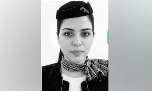 എയർ ഹോസ്റ്റസിന്റെ മരണത്തിൽ ഫ്ലൈനാസ് അനുശോചിച്ചു