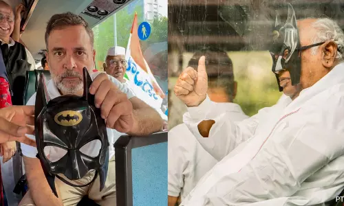 ‘ഡൽഹിയിൽ ഡാർക്ക് സൂപ്പർഹീറോയുടെ ആവശ്യമില്ല’; രാഹുൽ ഗാന്ധിയെയും ഖാർഗെയെയും പരിഹസിച്ച് ബിജെപി