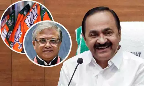 ഗ്യാനേഷിനെതിരായ പ്രമേയത്തിൽ തിരുത്ത് ആവശ്യപ്പെട്ട് ബിജെപി; സ്പീക്കർക്ക് കത്ത് നൽകി