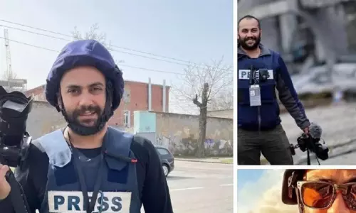 Memorial image of Reuters video journalist Issam Abdallah who was killed in an Israeli strike in southern Lebanon. Memorial image of Reuters video journalist Issam Abdallah who was killed in an Israeli strike in southern Lebanon.