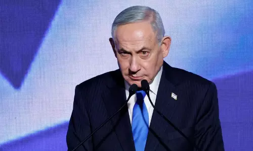 Israeli Prime Minister Benjamin Netanyahu speaking about the October 7 intelligence failures.