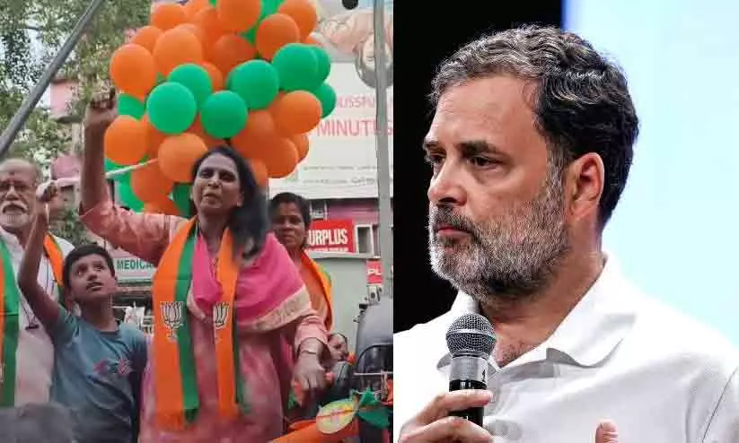 രാഹുല് ഗാന്ധിക്കെതിരെ അധിക്ഷേപവുമായി ആര്. ശ്രീലേഖ; ‘മയക്കുമരുന്ന് ഉള്ളില് ചെല്ലുമ്പോഴുള്ള വെപ്രാളം’ രാഹുല് ഗാന്ധിക്കെതിരെ അധിക്ഷേപവുമായി ആര്. ശ്രീലേഖ; ‘മയക്കുമരുന്ന് ഉള്ളില് ചെല്ലുമ്പോഴുള്ള വെപ്രാളം’