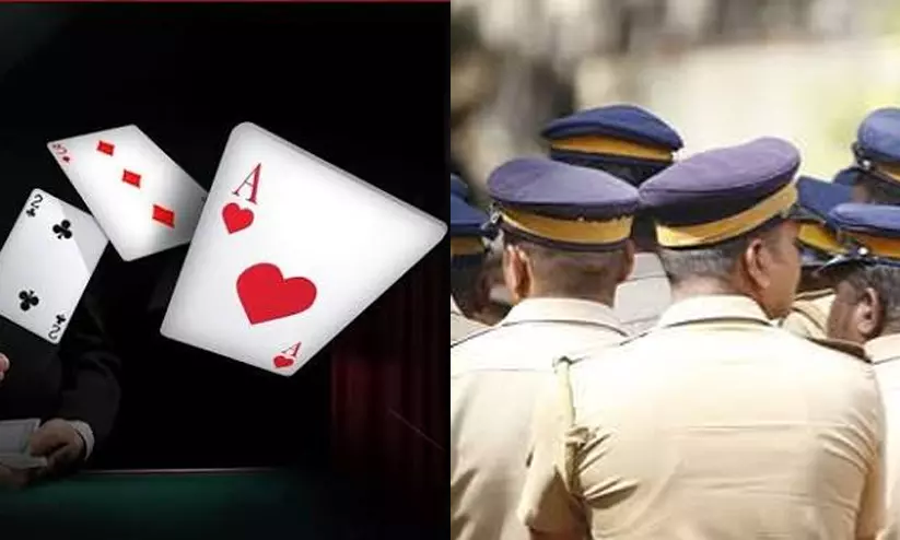 റമ്മി കളിക്കാൻ പണമില്ല; മുക്കുപണ്ടം പണയം വെച്ച് 50 ലക്ഷത്തിലേറെ തട്ടിയ പൊലീസുകാരൻ പിടിയിൽ റമ്മി കളിക്കാൻ പണമില്ല; മുക്കുപണ്ടം പണയം വെച്ച് 50 ലക്ഷത്തിലേറെ തട്ടിയ പൊലീസുകാരൻ പിടിയിൽ