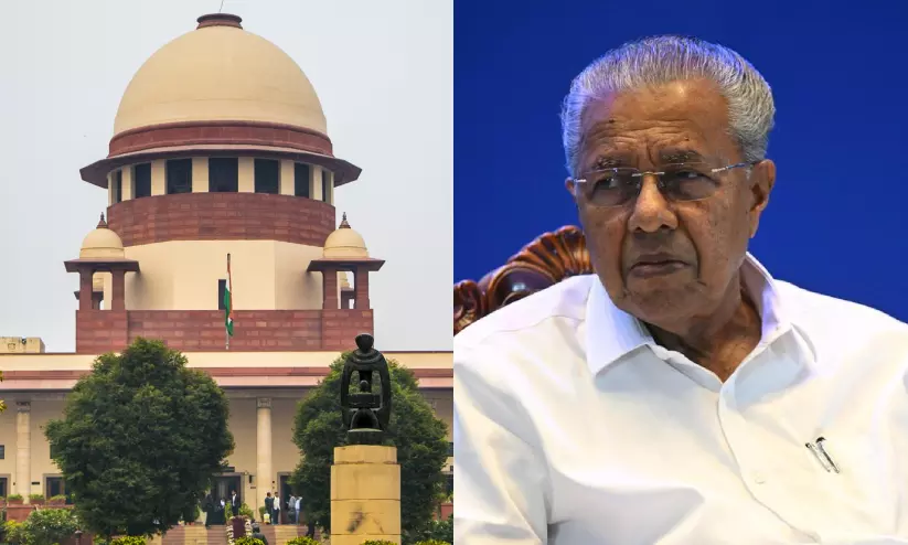 മാസപ്പടി കേസ്: എഫ്ഐആർ രജിസ്റ്റർ ചെയ്യാനുള്ള ഹൈകോടതി ഉത്തരവിനെതിരെ പിണറായി വിജയൻ സുപ്രീംകോടതിയിൽ മാസപ്പടി കേസ്: എഫ്ഐആർ രജിസ്റ്റർ ചെയ്യാനുള്ള ഹൈകോടതി ഉത്തരവിനെതിരെ പിണറായി വിജയൻ സുപ്രീംകോടതിയിൽ