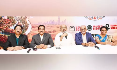 ഷാർജ സി.എസ്.ഐ പാരീഷ് കൊയ്ത്തുത്സവം 18ന് ഷാർജ സി.എസ്.ഐ പാരീഷ് കൊയ്ത്തുത്സവം 18ന്