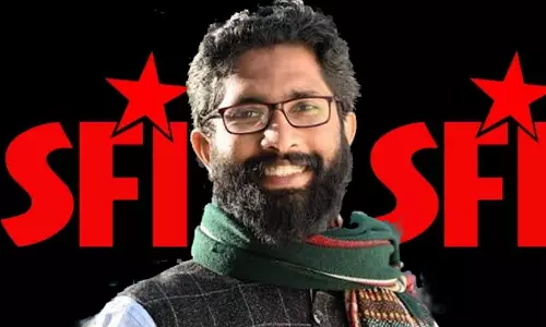 ദിവസം 1.50 ലക്ഷം കൊടുത്ത് സർക്കാർ പറയുന്നപോലെ സമരം ചെയ്യാൻ എസ്.എഫ.ഐ ഇല്ല -ആദർശ് എം. സജി; ‘എവിടെയാണോ തീരുമാനിച്ചത് അവിടെ തന്നെ ഞങ്ങൾ സമരം ചെയ്യും