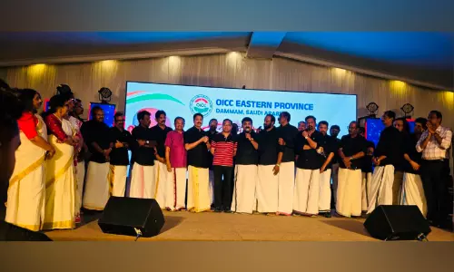 ഒ.​ഐ.​സി.​സി ഈ​സ്റ്റേ​ൺ പ്രോ​വി​ൻ​സ്  സം​ഘ​ടി​പ്പി​ച്ച  ഓ​ണാ​ഘോ​ഷ പ​രി​പാ​ടി​യി​ൽ നി​ന്ന്